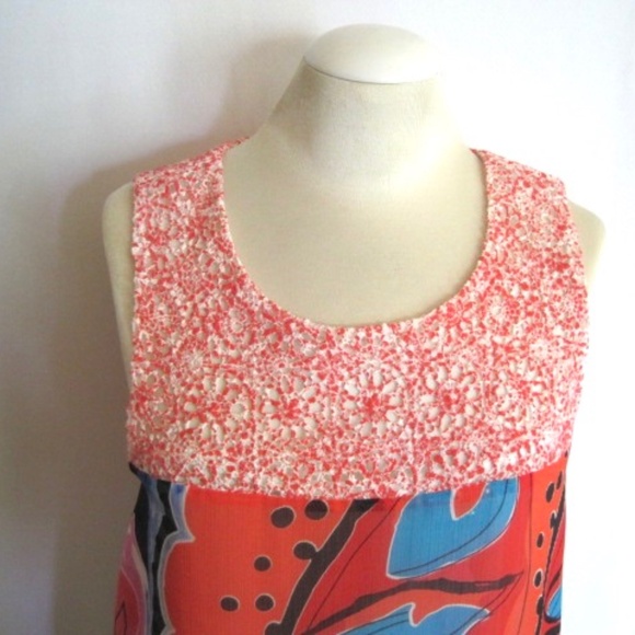 Desigual Sleeveless Printed Top - Picture 3 of 10